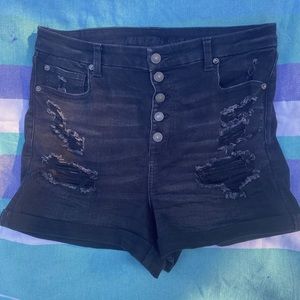 American Eagle Super High Rise Curvy Shortie